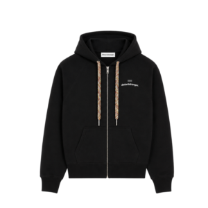 ds v3 black zip up hoodie